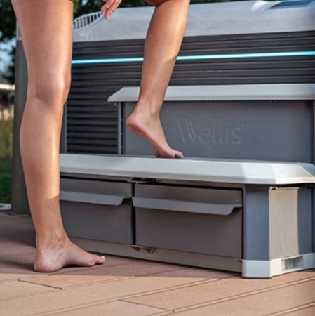 Гидромассажный спа-бассейн Wellis Vienna Life Premium