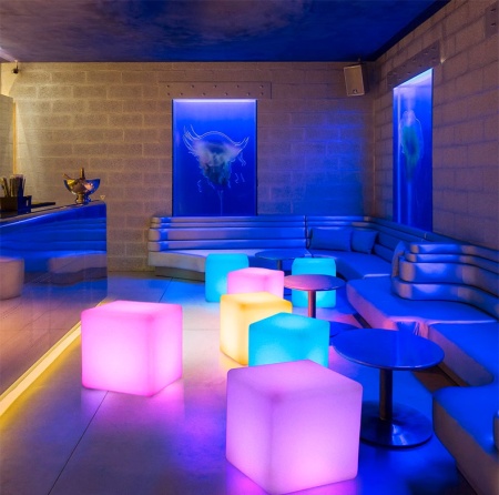 Светильник Куб 20 питание от сети 220В, RGB